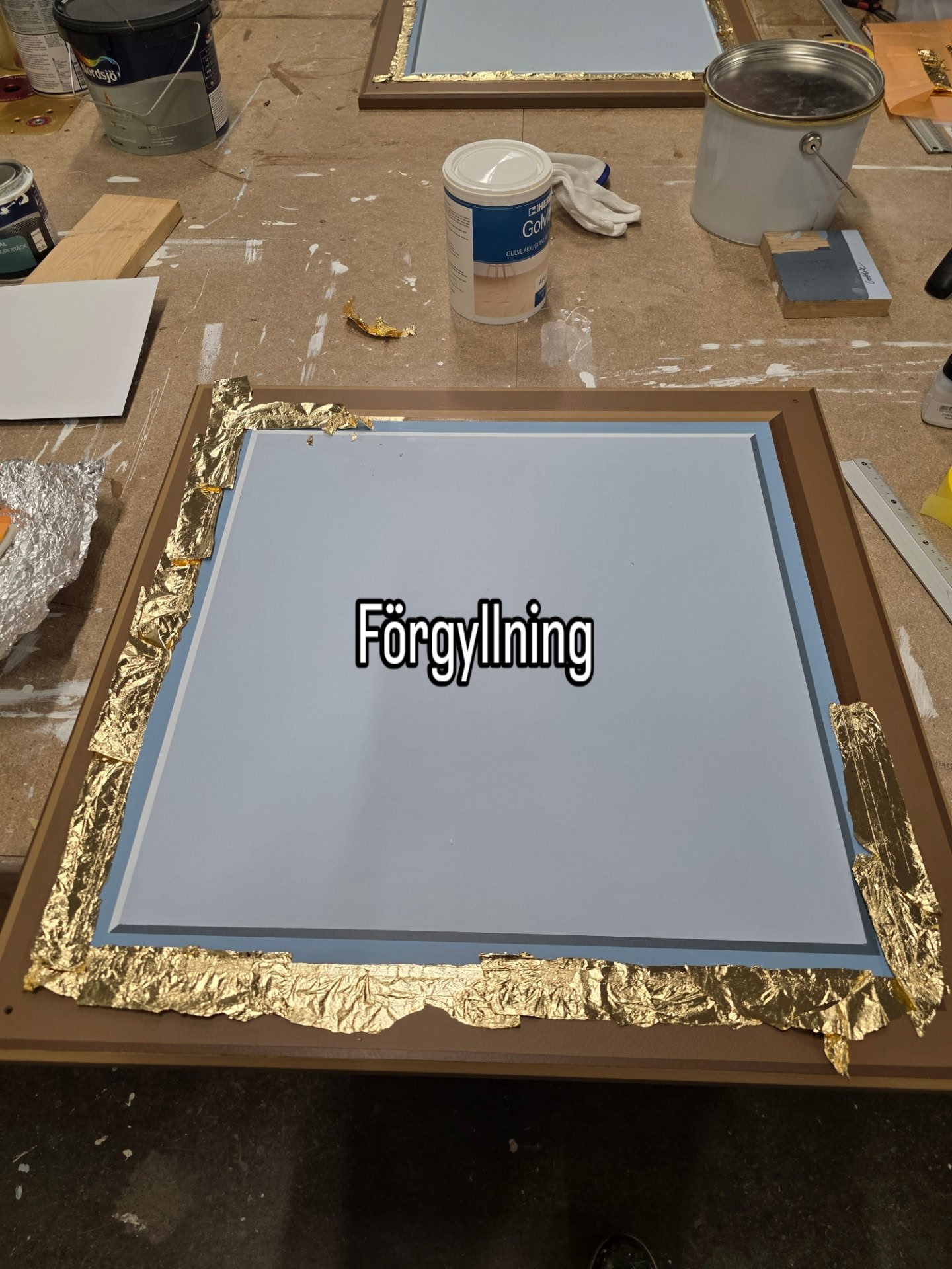 Steg 4: Förgyllning