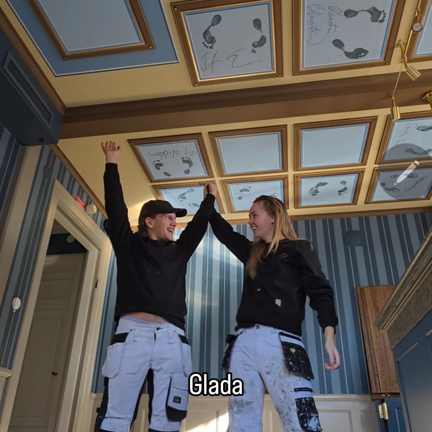 Steg 17: Glada